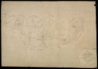 Plan du cadastre napoléonien - Moyenneville : tableau d'assemblage