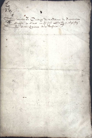 Etude de Me Jean Denis à Amiens (étude n°21). Minutes des années 1628-1669