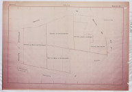 Plan du cadastre rénové - Hallu : section ZD