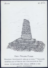 Fort-Mahon : monument commémoratif près de la plage - (Reproduction interdite sans autorisation - © Claude Piette)
