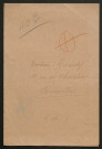 Témoignage de Gaudy (Médecin) et correspondance avec Jacques Péricard