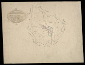 Plan du cadastre napoléonien - Ligescourt : tableau d'assemblage