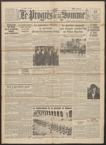 Le Progrès de la Somme, numéro 21706, 24 février 1939