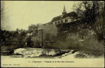 Aubusson. L'Eglise rue des Tanneurs. - Carte adressée par Victor Bardoux à son épouse Lucienne Bardoux-Cleenewerck à Blendecques (Pas-de-Calais)