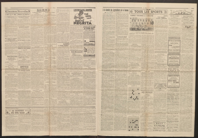 Le Progrès de la Somme, numéro 20577, 12 janvier 1936