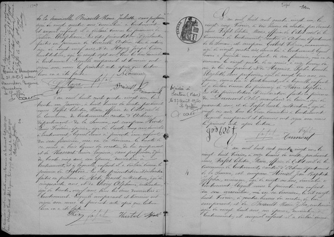 Toutencourt : naissances