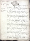 Etude de Me Firmin Magnier à Amiens (étude n°4). Minutes de l'année 1736