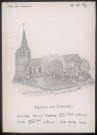 Conchy-sur-Canche (Pas-de-Calais) : église Saint-Pierre - (Reproduction interdite sans autorisation - © Claude Piette)