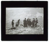 Descente sur Péone, la halte - avril 1905