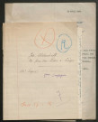 Témoignage de Aldenhoff, Joseph (Téléphoniste signaleur) et correspondance avec Jacques Péricard