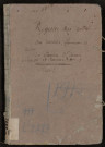 Délibérations et arrêtés généraux du district de Péronne : 17 février 1795-6 novembre 1795