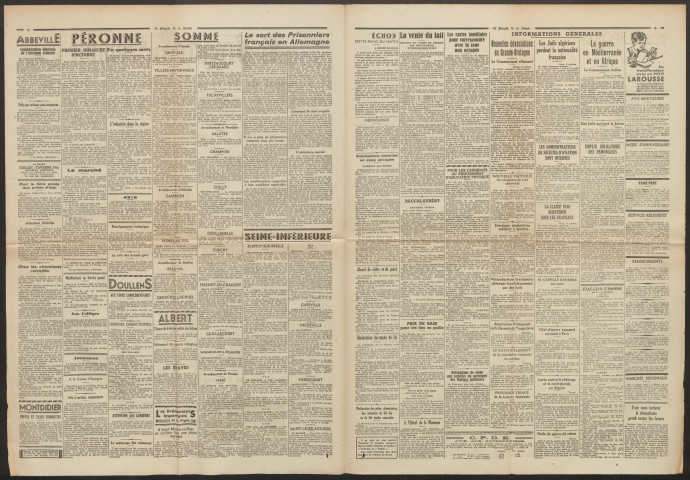 Le Progrès de la Somme, numéro 22184, 10 octobre 1940