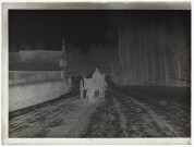 Route de Boves à Fouencamps - février 1902