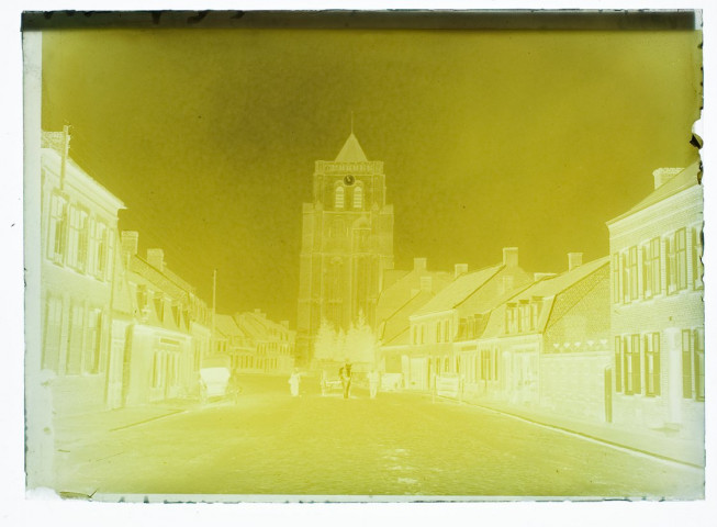Wormouth, église - octobre 1899