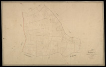 Plan du cadastre napoléonien - Fontaine-le-Sec (Fontaine le Sec) : Grande Pièce (La), C