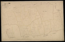 Plan du cadastre napoléonien - Hornoy-le-Bourg (Orival) : Hameau de Coreaux (Le), B1