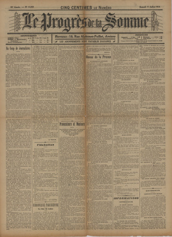 Le Progrès de la Somme n° 13255