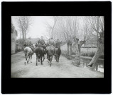 Manoeuvres d'avril 1903 - chasseurs à cheval à Saisseval
