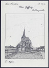 Bosc Geffroy Callengeville (Seine-Maritime) : l'église - (Reproduction interdite sans autorisation - © Claude Piette)