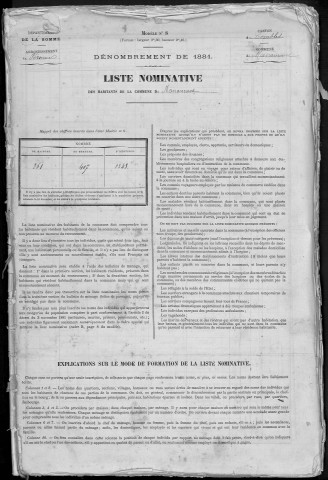 Recensement de la population : Etricourt-Manancourt