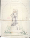 Guerre 1914-1918. Projet de monument aux morts de la commune de Soyecourt
