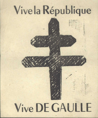 Vive la République - Vive De Gaulle