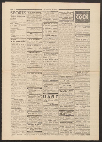 Le Progrès de la Somme, numéro 22716, 18 juillet 1942