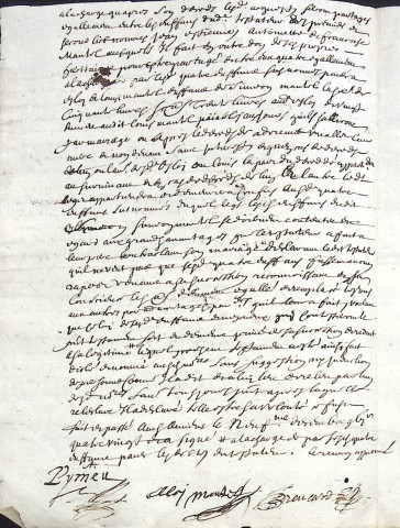 Etude de Me Jean-Baptiste Trencart à Amiens (étude n°12). Minutes de l'année 1680