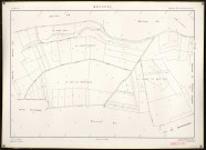 Plan du cadastre rénové - Beauval : section ZI