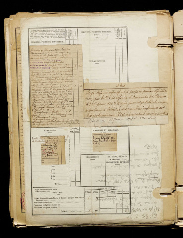 Courquin, René Auguste, né le 29 novembre 1890 à Amiens (Somme), classe 1910, matricule n° 646, Bureau de recrutement d'Amiens