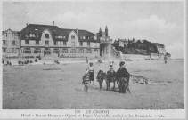 Hôtel "Bonne-Maman" (Optat et Roger Vanhulle, arch.) et les Remparts