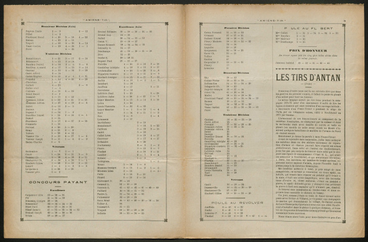 Amiens-tir, organe officiel de l'amicale des anciens sous-officiers, caporaux et soldats d'Amiens, numéro 5 (mai 1908)