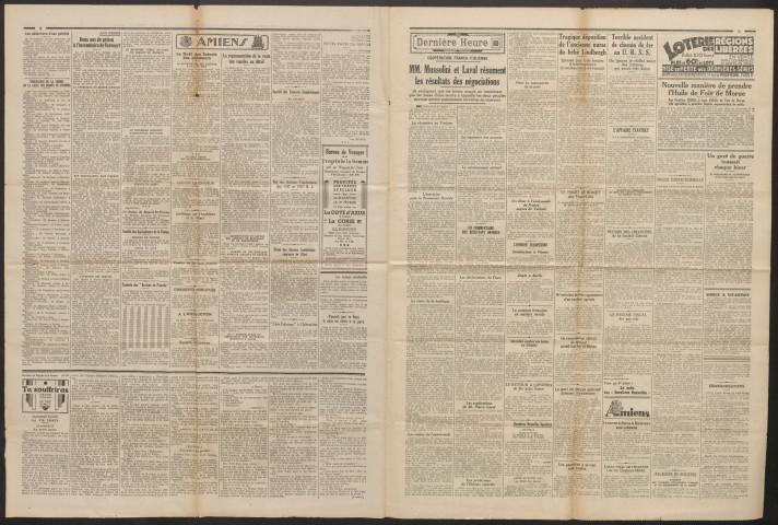 Le Progrès de la Somme, numéro 20211, 8 janvier 1935
