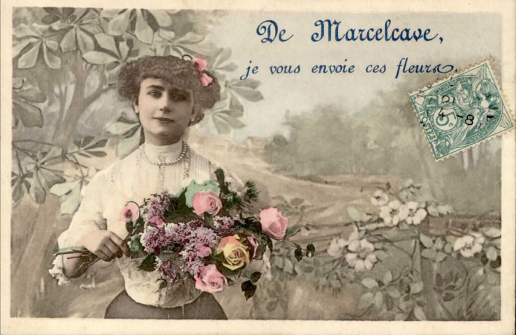 De Marcelcave, je vous envoie ces fleurs