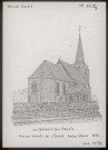 Le Quesnoy-en-Artois (Pas-de-Calais) : église Saint-Vaast, vue du chevêt - (Reproduction interdite sans autorisation - © Claude Piette)