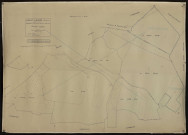 Plan du cadastre rénové - Grand-Laviers : section B