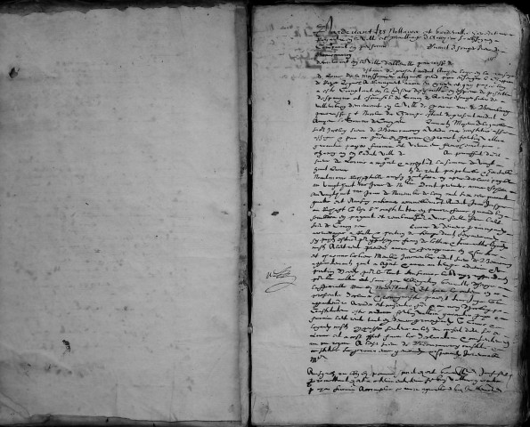 Etude de Me Noël Pezé à Amiens (étude n°13). Minutes de l'année 1645