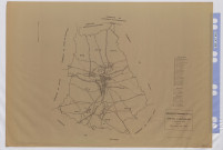 Plan du cadastre rénové - Monchy-Lagache : tableau d'assemblage (TA)
