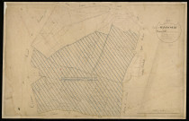 Plan du cadastre napoléonien - Etricourt-Manancourt (Manancourt) : Hameau d'Etricourt (Le), D1