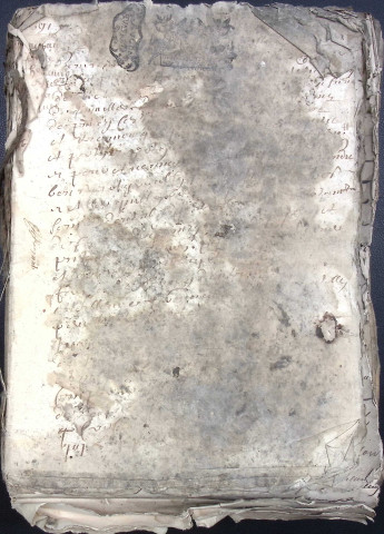 Etude de Me Pierre Lagrene à Amiens (étude n°4). Minutes des années 1690-1692