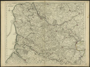 Carte d'Artois et des environs ou ion voit le resfort du Confeil Provincial d'Artois.
