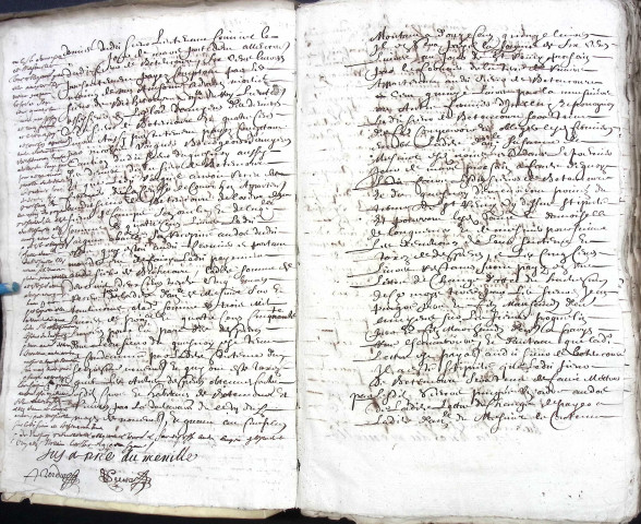 Etude de Me Antoine Ricard à Amiens (étude n°25). Minutes de l'année 1653
