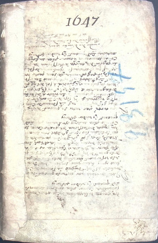 Etude de Me Antoine Perdu à Amiens (étude n°26). Minutes de l'année 1647