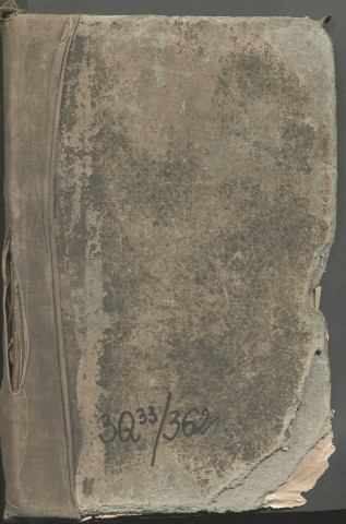 Table des successions et absences du bureau de Rue