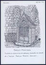 Forest-Montiers : chapelle sépulture en briques adossé au chevêt de l'église - (Reproduction interdite sans autorisation - © Claude Piette)