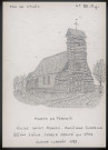 Monts-en-Ternois (Pas-de-Calais) : église Saint-Adrien - (Reproduction interdite sans autorisation - © Claude Piette)