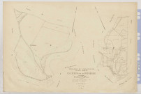 Plan du cadastre rénové - Cléry-sur-Somme : sections T et P2