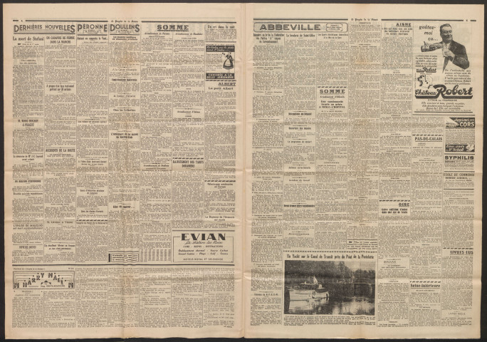 Le Progrès de la Somme, numéro 21153 bis, 12 août 1937