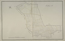 Plan du cadastre napoléonien - Longuevillette : A