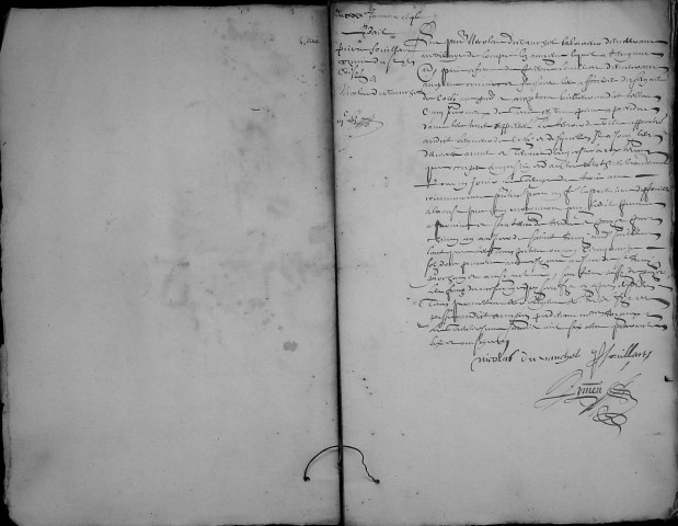 Etude de Me Claude Limeux à Amiens (étude n°5). Minutes de l'année 1646